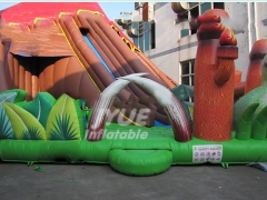 アウトドアアミューズメントパークFun Landインフレータブル楽しい街