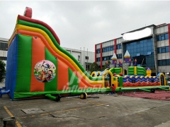 人気のインフレータブル楽しい都市遊園地ホット販売
