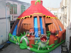 アウトドアアミューズメントパークFun Landインフレータブル楽しい街