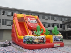 インフレータブルスライド子供インフレータブルクレイジーカースライド