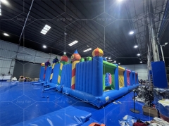 Giant Inflatable Castle Park Outdoor Inflatable Amusement Park Inflatable Fun City for Theme Park