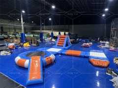 Outdoor Recreation Customized Modular Commercial Pool Lake Beach Floating Island Inflatable Water Park