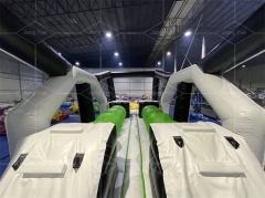 Manufacturer's Insane Obstacle Course Bouncer House Inflatable Jumping Combo Game