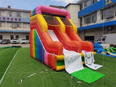 Rainbow Inflatable Slide for Pool Summer Swimming Pool Slide Inflatable Water Slide for Kids and Adult