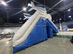 Cheap Price Commercial Waterslide Dolphin Inflatable Water Slide for Inground Pool