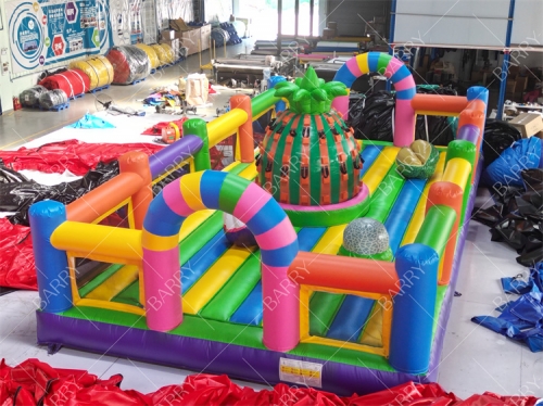 Fruit Inflatable Toddler Playground