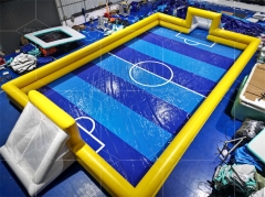 Customized PVC Outdoor Sports Inflatable Soccer Field Football Pitch for Sale