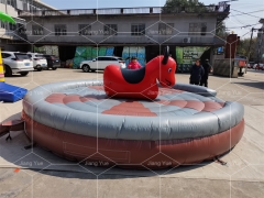 Hot Sale Inflatable Mechanical Bull Ride Machine Kids