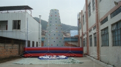 Rock Climbing Wall Inflatable Bouncer With Rope for Outdoor Indoor Use