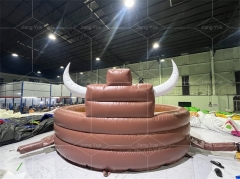 Coomercial Inflatable Rodeo Bull With Control Machine