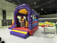 New Cheap Star Bouncer Wholesale Kids Small Indoor Air Jumping Combo Moon Inflatable Bounce House for Sale