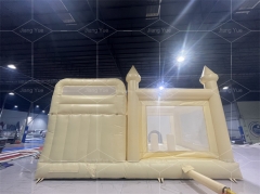 Inflatable Bounce Combo Bounce Castle Commercial Inflatable White Bounce