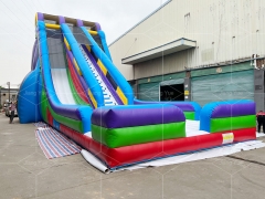 Giant Water Air My Fun Super Large Park Equipment Inflatable Dry Slides For Sale
