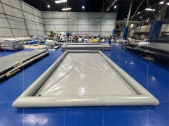 Portable Inflatable Car Wash Water Containment Mat Foam Berm Mat for Car Cleaning