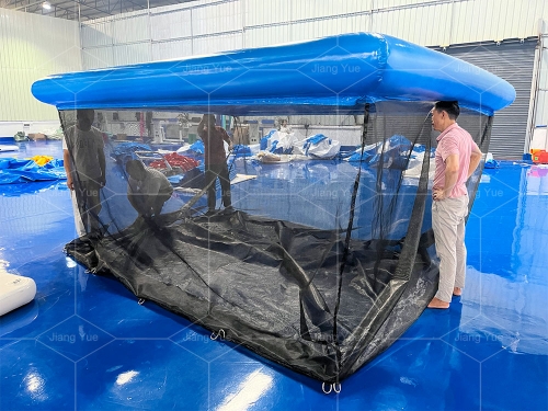 PVC Tube Inflatable Jellyfish Yacht Pool Inflatable Sea Swimming Pool