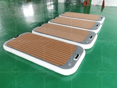 Inflatable Island Boat Dock Floating Swim Pool Platform