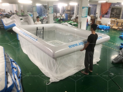Jellyfish Protection Yacht Floating Inflatable Swimming Sea Pool for Ocean