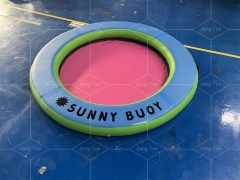 Hot Sale Floating Water Hammock with Mesh Float Swimming Lounger Pool