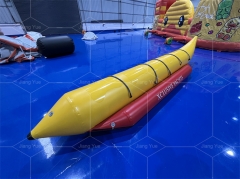 Custom Pvc Inflatable Jet Ski Sea Surf Flying Fish Wholesale Snow Inflatable Bananas Boat