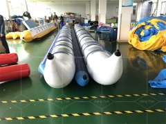High Quality Inflatable Water Bananas Boat Towable Fly Fish Banana Tube for Summer Water Sport
