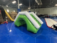 Airtight Small Water Slide Floating Kids Inflatable Aqua Slides for Water Game