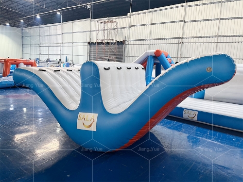 Hot Selling Outdoor Commercial PVC Inflatable Park Toys Water Floating Sport Seesaw for Water Play