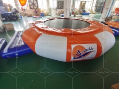 Customized Outdoor Water Sea Inflatable Trampoline Water Park Leisure Inflatable Floating Bouncer for Sale