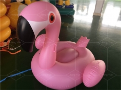 Inflatable Water Float Rider Big Flamingo Pool Floats Pool Party Water Toys
