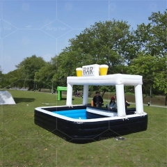 Backyard Ultimate Party Inflatable Floating bar Swimming Pool Cabana Inflatable Pool bar