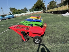 Electric Powered 4-Wheel Heavy Duty Hand Truck Dolly with Winch for Lifting Inflatable Bounce Houses