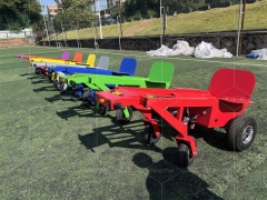 Electric Powered 4-Wheel Heavy Duty Hand Truck Dolly with Winch for Lifting Inflatable Bounce Houses