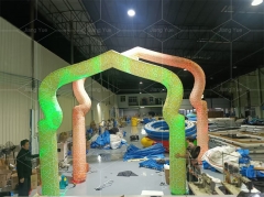 Custom Advertising Inflatable Led Lighting Arch Led Light Party Wedding Arch