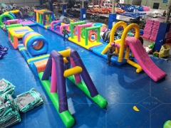 In Stock Commercial Large Aqua PVC Inflatable Floating Water Park with Factory Price